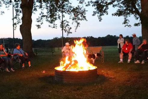 Camping at the 2016 Allegan Rally.